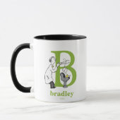 Mug L'ABC du Dr Seuss : Lettre B - Vert | Ajoutez votr (Gauche)