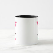 Mug L'ABC du Dr Seuss : Lettre V - Rose | Ajoutez votr (Centre)