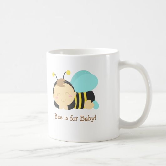 Mug L'abeille est pour le bébé, gaffent l'abeille pour (Droite)