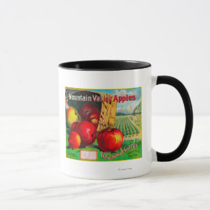 Mug Label Apple Mountain ValleyHamilton, MT