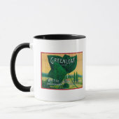 Mug Label de citron vertWhittier, CA (Gauche)