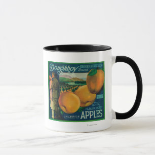 Mug Label de vitesse Apple de Doughboy Watsonville, CA