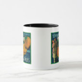 Mug Label de vitesse Apple de Doughboy Watsonville, CA (Centre)