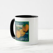 Mug Label de vitesse Apple de Doughboy Watsonville, CA (Devant gauche)