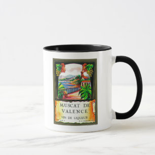 Mug Label Vin Muscat De ValenceEurope