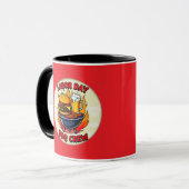 Mug Labor Day BBQ Crew Grill Shirt – Holiday Barbecue (Devant gauche)