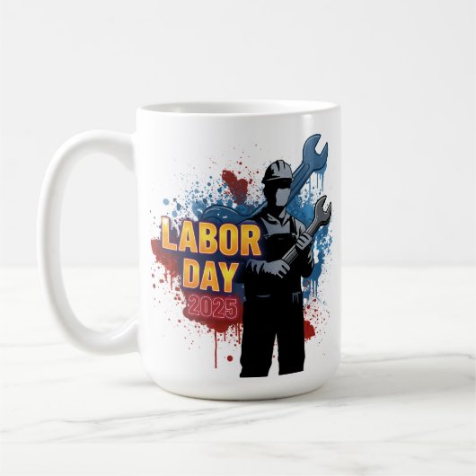 Mug Labor Day Classic – Celebrate in Style  (Gauche)