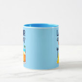 Mug Labor Day Construction Worker Helmet Design (Centre)