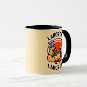 Mug Labor Day Strong Worker Hands Tools Design (Devant droit)