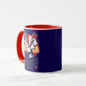 Mug Labor Day Tools Crossed Worker Design (Devant gauche)