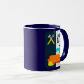 Mug Labor Day Work and Relax Illustration Shirt (Devant droit)