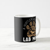Mug Laboratoire Chien Retriever Chien Maman Chocolat L (Devant droit)