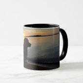 Mug Laboratoire dans le coucher du soleil (Devant droit)