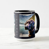 Mug Laboratoire de chocolat à Mountain Lake (Devant droit)