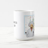 Mug Laboratoire de physique drôle (Centre)