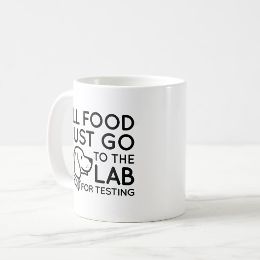 Mug Laboratoire de tests (Devant gauche)