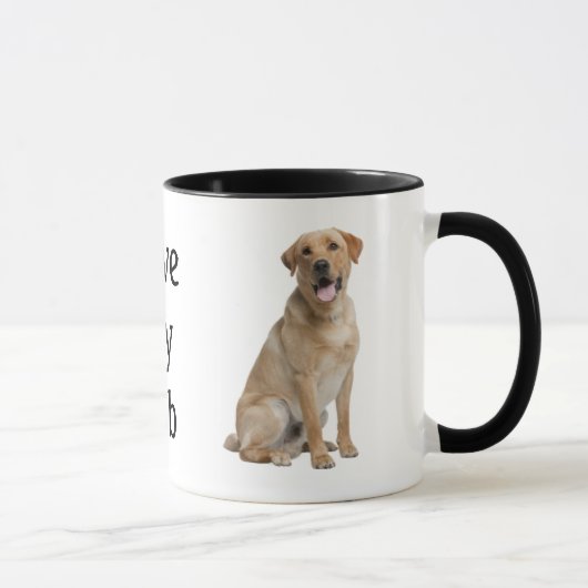 Mug Laboratoire jaune (Droite)