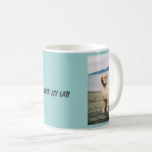 Mug Laboratoire jaune de plage (Devant droit)