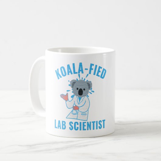 MUG LABORATOIRE KOALA - KOALA LAB TECH (Devant gauche)