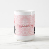 Mug Laboratoire noir Rose Valentine (Centre)