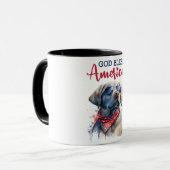 Mug Laboratoire patriotique de chiens (Devant gauche)
