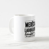 Mug Laboratoire Technician Medical Laboratory Scientis (Devant gauche)