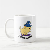 Mug Labra-cadabra Funny Labrador Chien Pun (Gauche)
