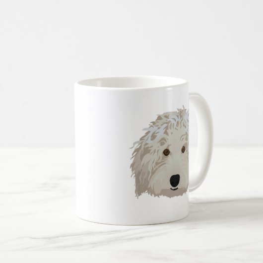 Mug Labradoodle (Devant droit)