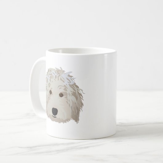 Mug Labradoodle (Devant gauche)