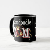 Mug Labradoodle MOM Cadeaux (Devant gauche)