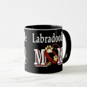 Mug Labradoodle MOM Cadeaux (Devant droit)