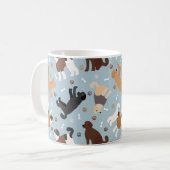 Mug Labradoodle / Os et pattes Goldendoodle (Devant gauche)