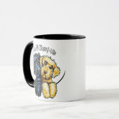 Mug Labradoodles Black Yellow IAAU (Devant gauche)