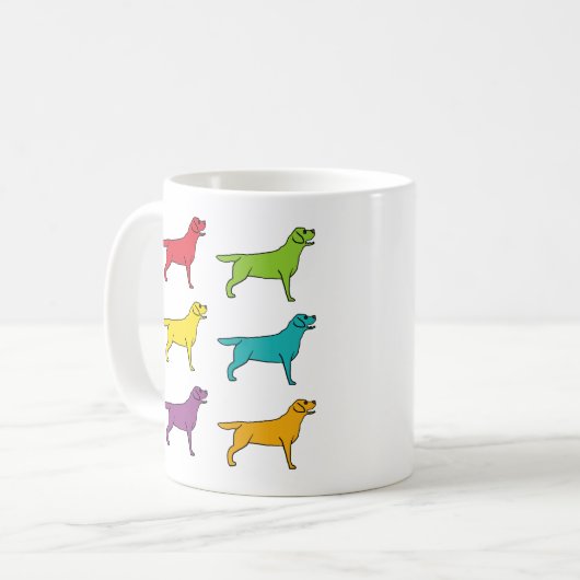 Mug Labrador (Devant gauche)