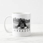 Mug Labrador B&W (Gauche)