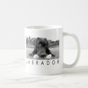 Mug Labrador B&W