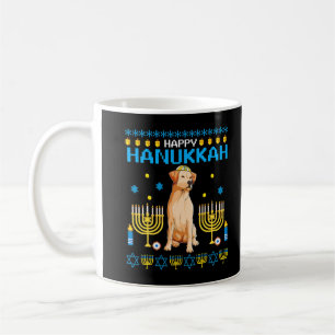 Mug Labrador Chanukah Juif Ugly Hanoukka Sweater Paj