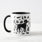 Mug Labrador Chien Maman - Drôle Chien Maman (Gauche)