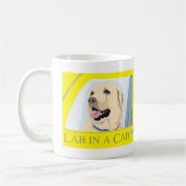 Mug Labrador dans une cabine (Gauche)