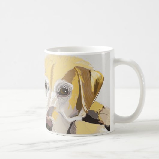 Mug Labrador doré (Droite)