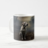 Mug Labrador Halloween (Devant gauche)