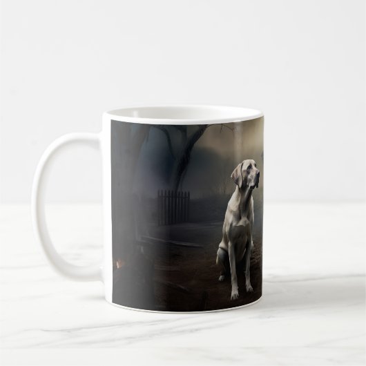 Mug Labrador Halloween (Gauche)