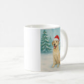 Mug Labrador jaune (Devant droit)