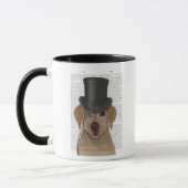 Mug Labrador jaune, Hound officiel et Casquette (Gauche)