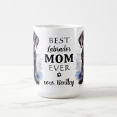 Mug LABRADOR MOM Amoureux des chiens personnalisé mign (Centre)