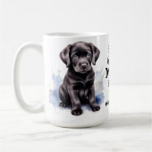 Mug LABRADOR MOM Amoureux des chiens personnalisé mign (Gauche)