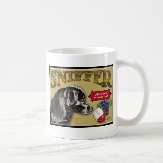 Mug Labrador noir (Droite)
