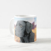 Mug Labrador noir (Devant gauche)