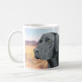 Mug Labrador noir (Gauche)
