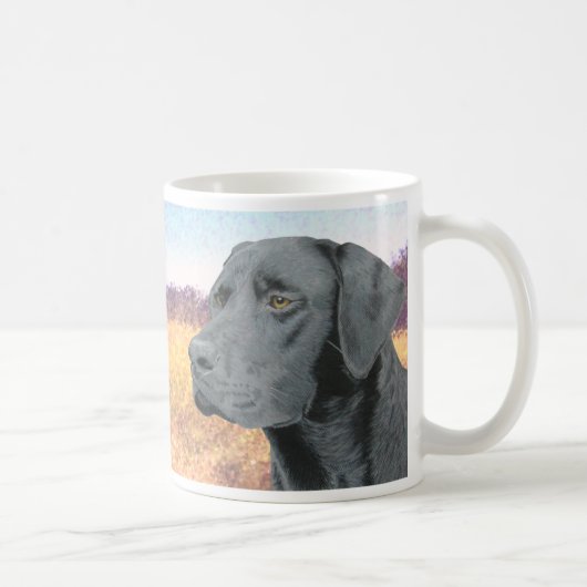 Mug Labrador noir (Droite)